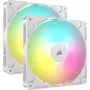 Ventilators Corsair RS140 ARGB 14 cm balts 330-1700 RPM