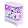PC korpuss Phanteks XT View Midi Tower balts