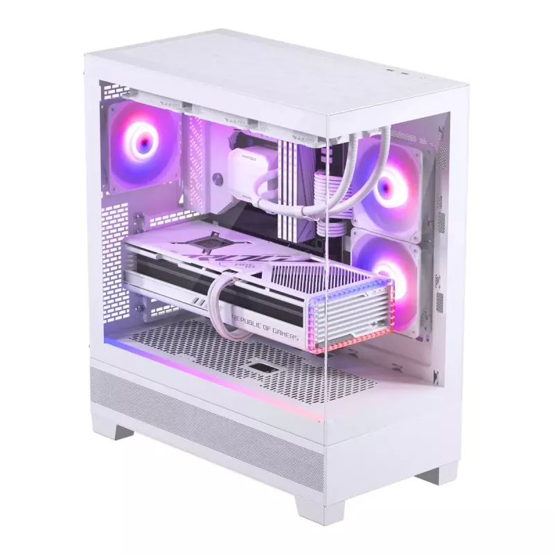 PC korpuss Phanteks XT View Midi Tower balts