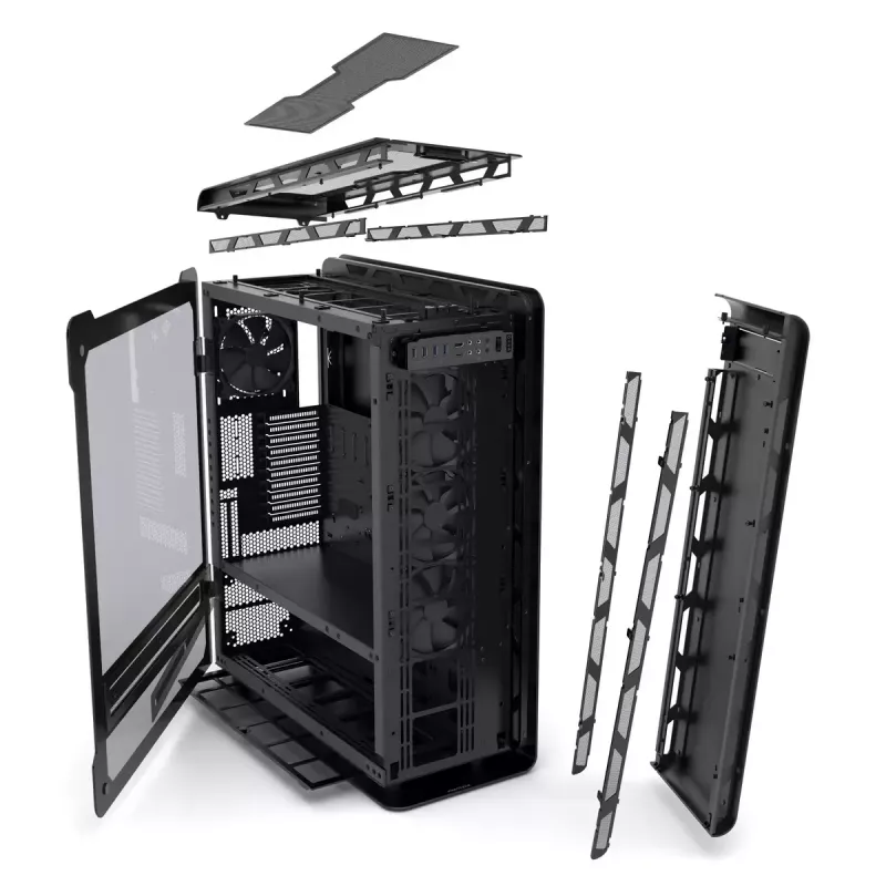 Phanteks Enthoo Elite Full Tower datora korpuss, melns