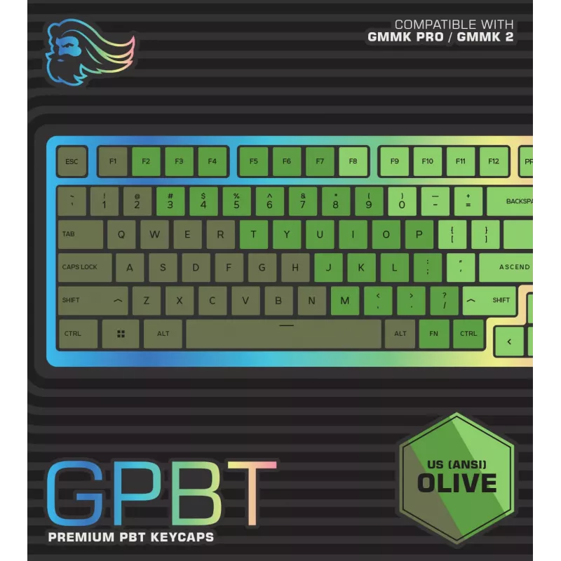 Glorious Gaming GPBT tastatūras vāciņš