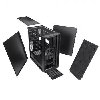 PC Case Fractal Design Meshify C Midi Tower Melns