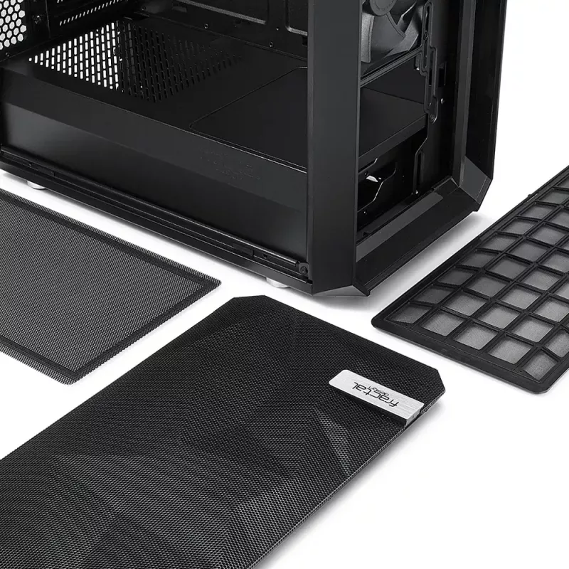 PC Case Fractal Design Meshify C Midi Tower Melns