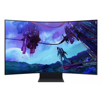 Samsung G97NC datora monitors 139,7 cm (55 colli) 3840 x 2160 pikseļi 4K Ultra HD LED Melns
