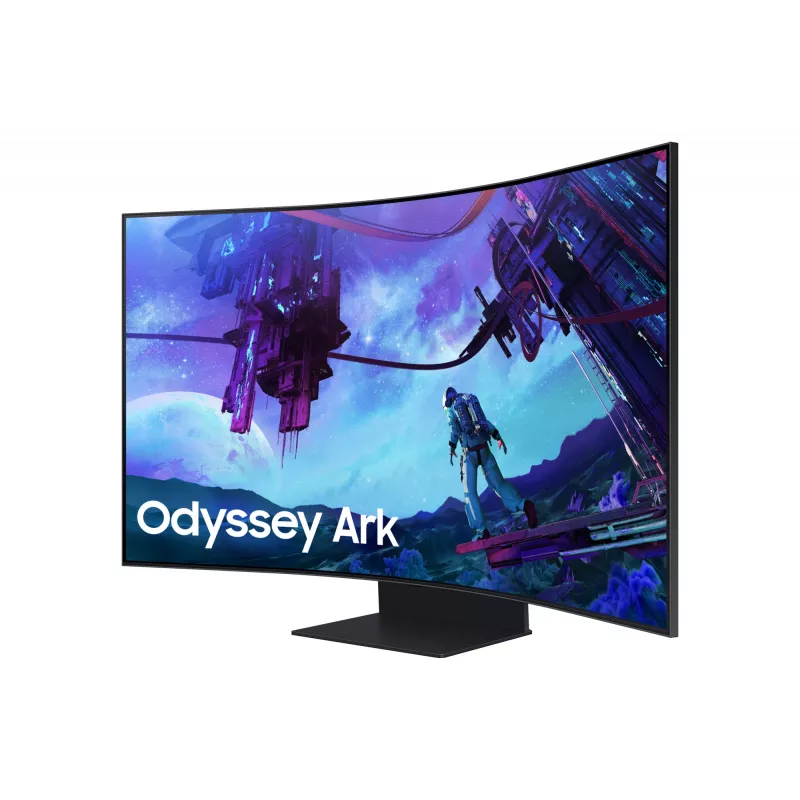 Samsung G97NC datora monitors 139,7 cm (55 colli) 3840 x 2160 pikseļi 4K Ultra HD LED Melns