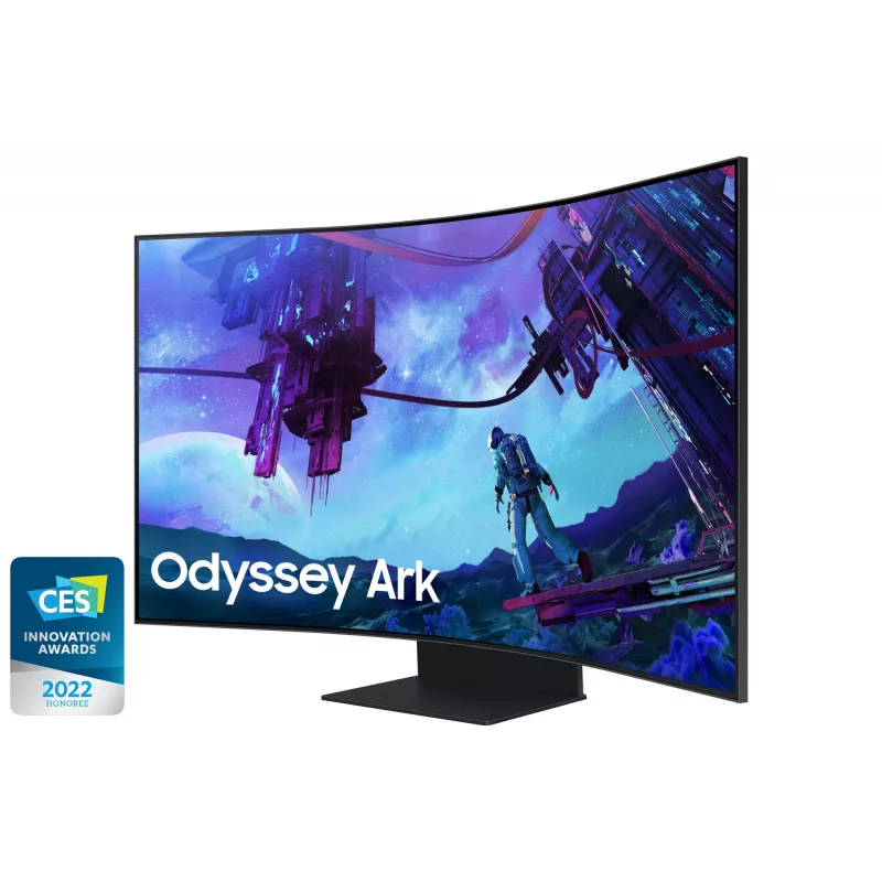 Samsung G97NC datora monitors 139,7 cm (55 colli) 3840 x 2160 pikseļi 4K Ultra HD LED Melns