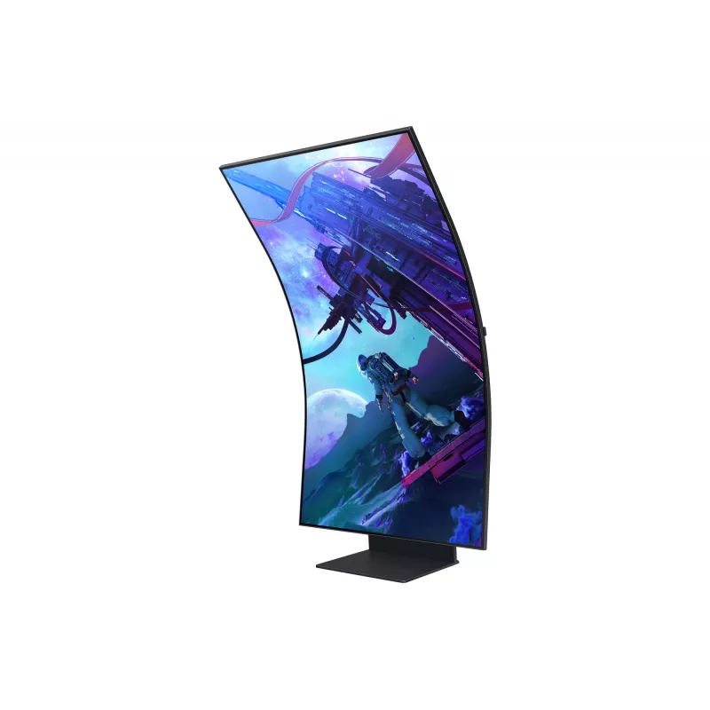 Samsung G97NC datora monitors 139,7 cm (55 colli) 3840 x 2160 pikseļi 4K Ultra HD LED Melns
