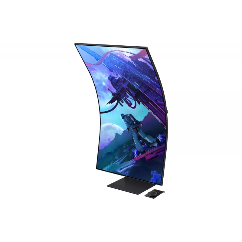 Samsung G97NC datora monitors 139,7 cm (55 colli) 3840 x 2160 pikseļi 4K Ultra HD LED Melns