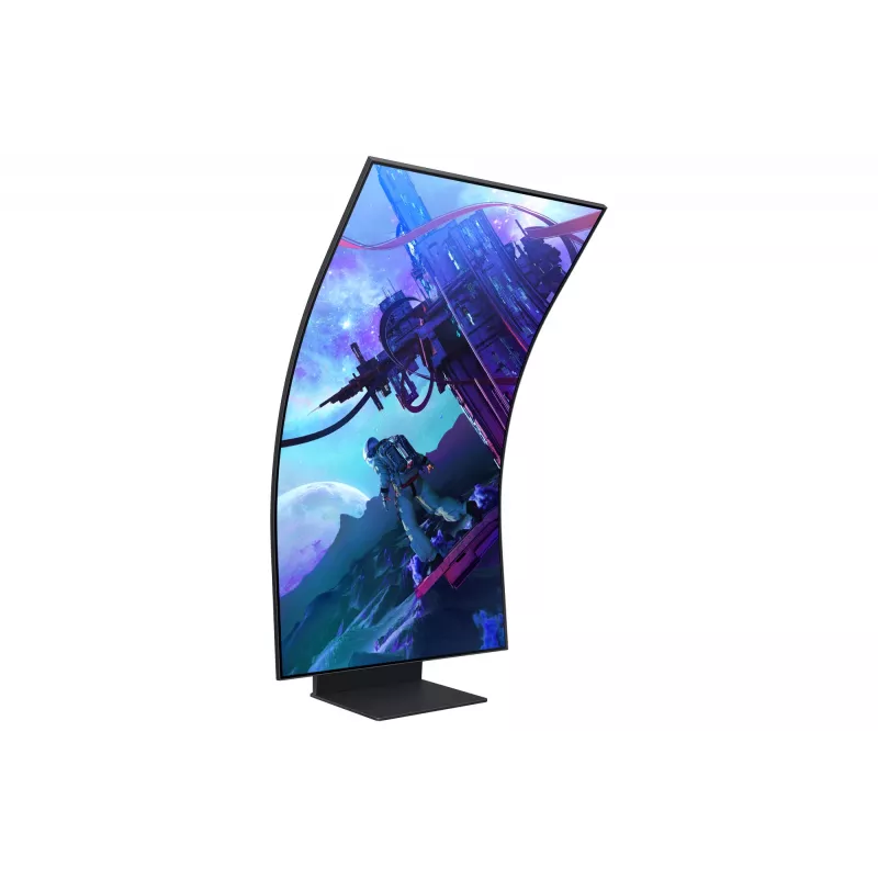 Samsung G97NC datora monitors 139,7 cm (55 colli) 3840 x 2160 pikseļi 4K Ultra HD LED Melns