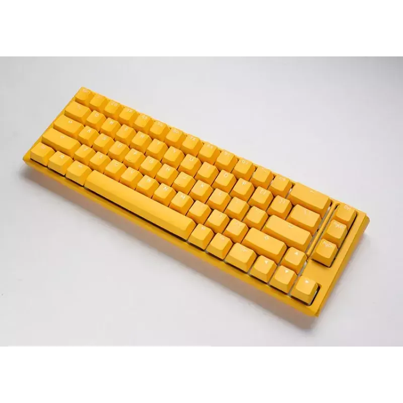 Ducky One 3 dzeltena SF tastatūra spēlēm USB QWERTY mehāniskā RGB