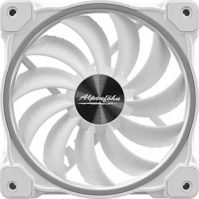 Korpusa ventilators Alpenföhn Wing Boost 3 ARGB High Speed 120 mm, 36,8 dB (maks. troksnis)