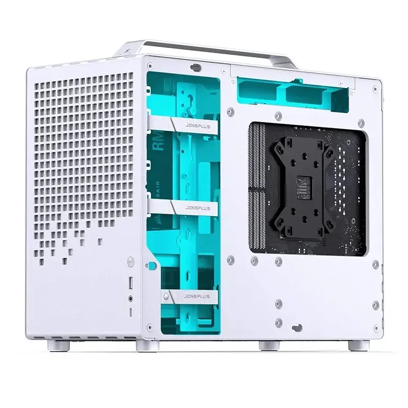 Computer case Jonsbo Jonsplus Z20 Mesh Mini Tower Micro-ATX Balts
