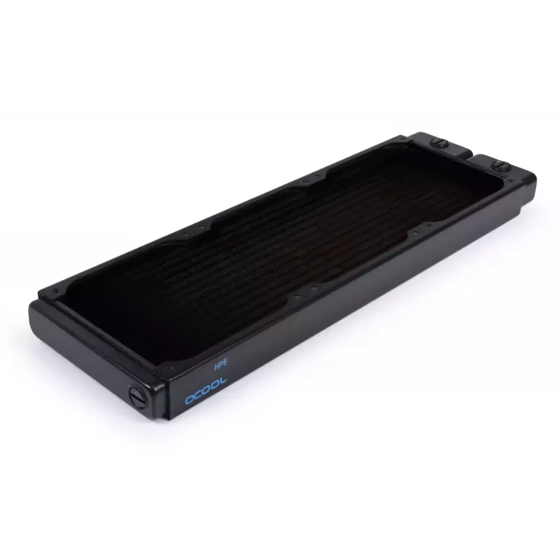 Radiators Alphacool 14377 Brass Copper Steel Melns 124mm Width