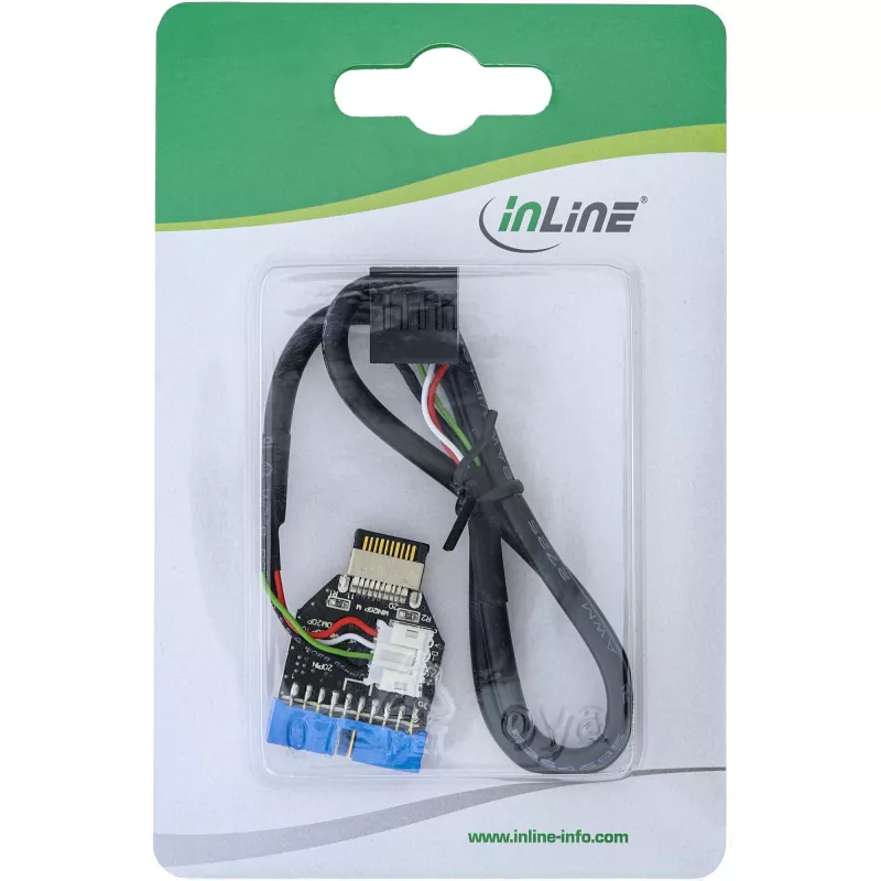 Iekšējais USB 3.1 / 3.0 adapteris InLine 33446A
