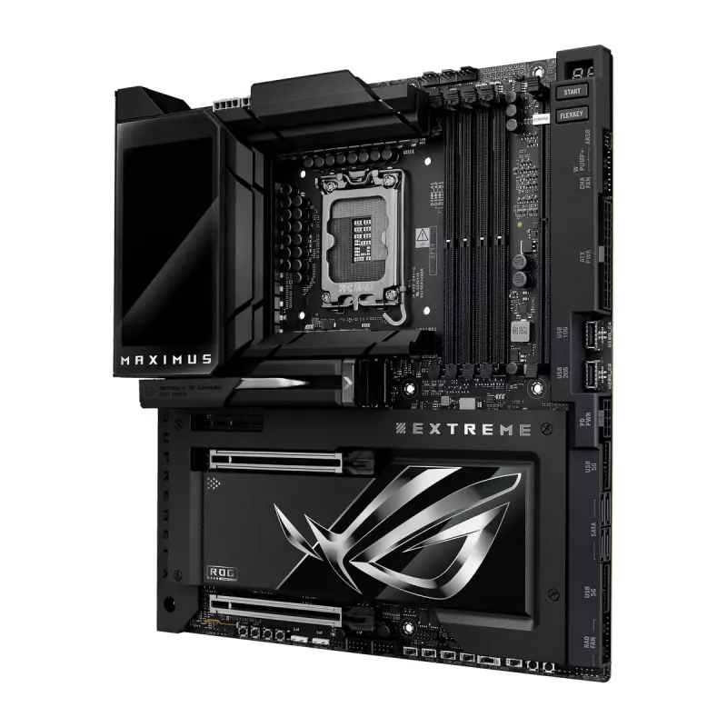 Mātesplate ASUS ROG MAXIMUS Z890 EXTREME — Intel Z890, LGA 1851, Extended ATX, DDR5, 4 DIMM, Wi‑Fi 7, 10Gb Ethernet