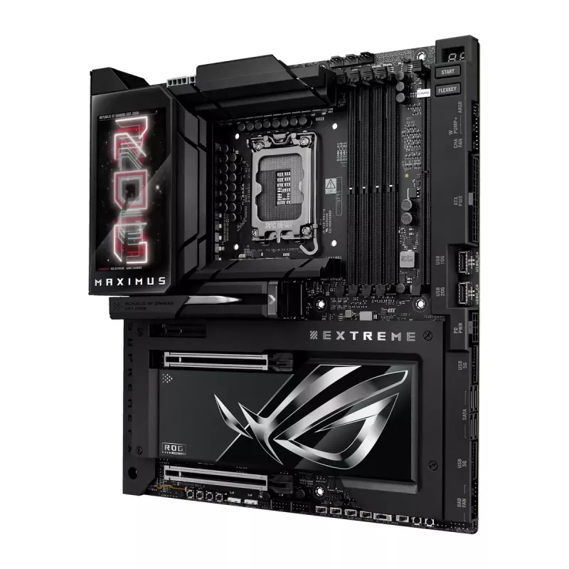 Mātesplate ASUS ROG MAXIMUS Z890 EXTREME — Intel Z890, LGA 1851, Extended ATX, DDR5, 4 DIMM, Wi‑Fi 7, 10Gb Ethernet