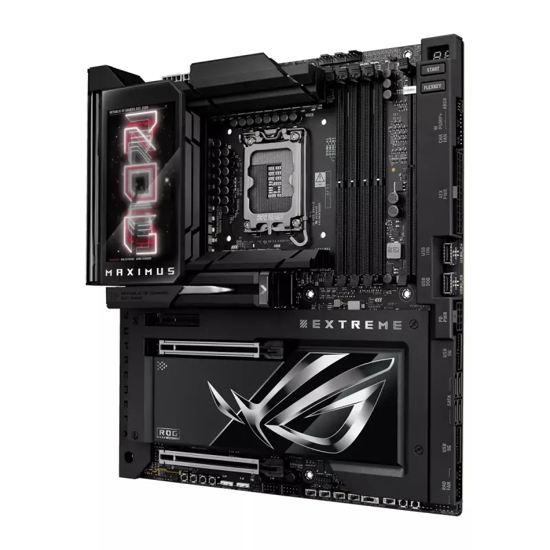 Mātesplate ASUS ROG MAXIMUS Z890 EXTREME — Intel Z890, LGA 1851, Extended ATX, DDR5, 4 DIMM, Wi‑Fi 7, 10Gb Ethernet