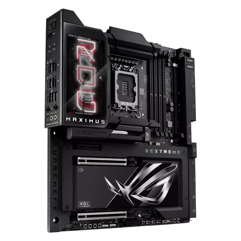 Mātesplate ASUS ROG MAXIMUS Z890 EXTREME — Intel Z890, LGA 1851, Extended ATX, DDR5, 4 DIMM, Wi‑Fi 7, 10Gb Ethernet