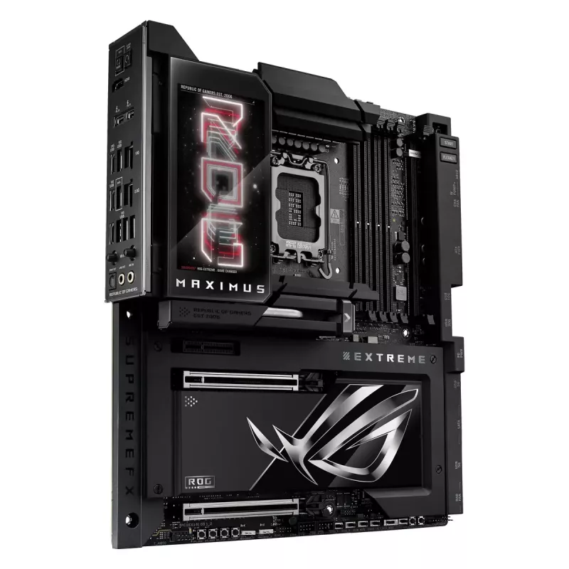 Mātesplate ASUS ROG MAXIMUS Z890 EXTREME — Intel Z890, LGA 1851, Extended ATX, DDR5, 4 DIMM, Wi‑Fi 7, 10Gb Ethernet