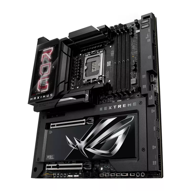 Mātesplate ASUS ROG MAXIMUS Z890 EXTREME — Intel Z890, LGA 1851, Extended ATX, DDR5, 4 DIMM, Wi‑Fi 7, 10Gb Ethernet