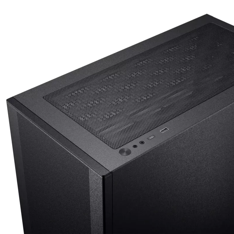 PC korpuss PHANTEKS XT Pro Ultra Midi Tower Melns — ATX/EATX, rūdīts stikls, 2x3,5 collu + 5x2,5 collu, USB-C