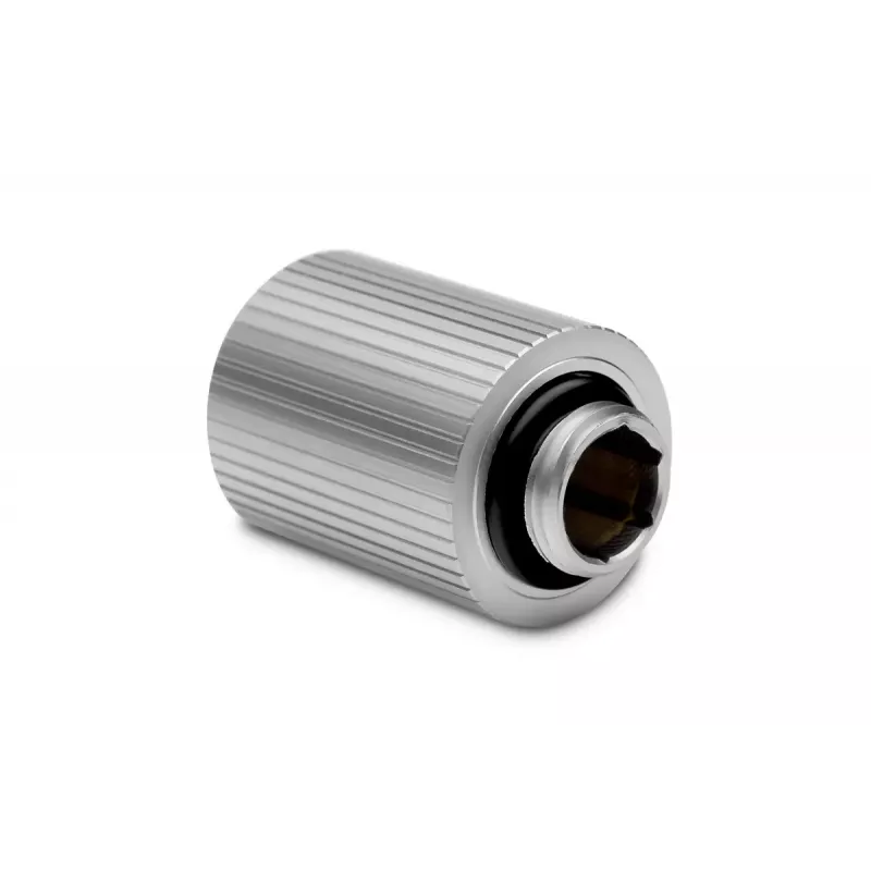 EK-Quantum Torque Extender Static MF 28, G1/4 inch, 28 mm, misiņš, satīna sudraba/titāna
