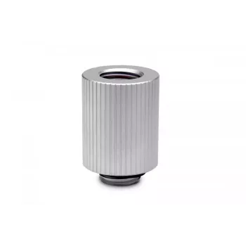 EK-Quantum Torque Extender Static MF 28, G1/4 inch, 28 mm, misiņš, satīna sudraba/titāna