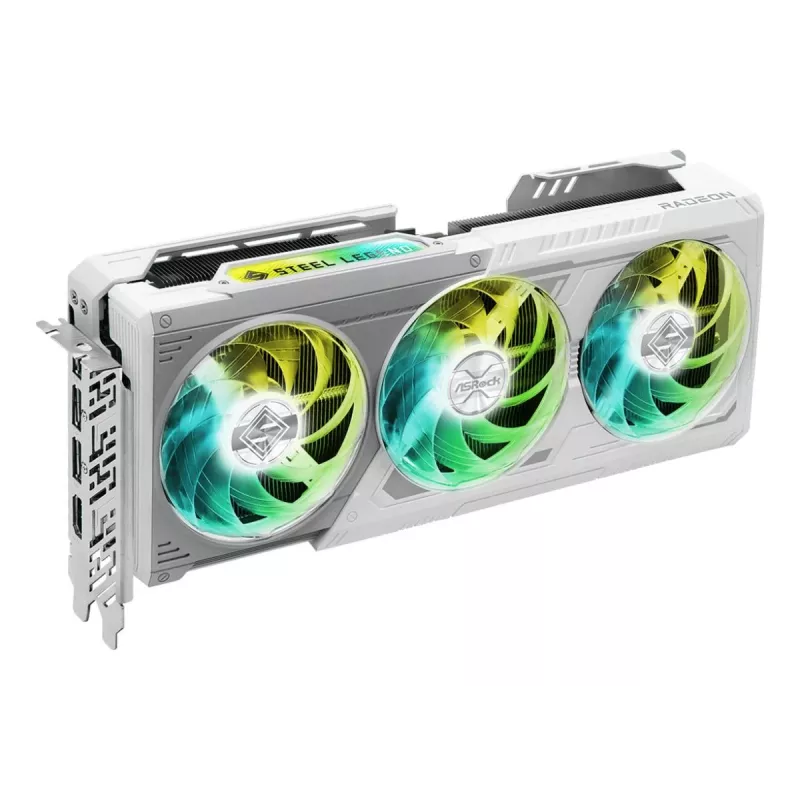 ASRock grafiskā karte Radeon Rx 9070 Steel Legend 16GB Oc 16GB GDDR6 1 x HDMI 3 x DisplayPort 2.1a