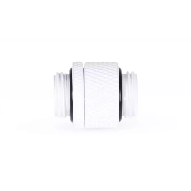 Šļūtenes savienotājs Alphacool 17489 misiņa balts 22 mm dziļš 1,8 cm diametrs