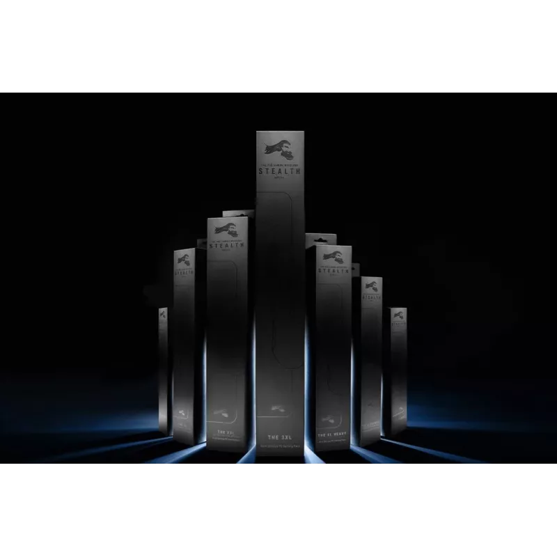 Glorious Gaming G-XL-STEALTH peļu paliktnis Spēļu peļu paliktnis Melns