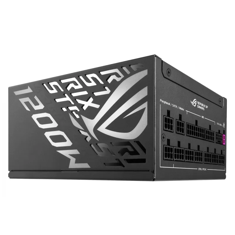 ASUS ROG-STRIX-1200P-GAMING barošanas bloks 1200 W 20+4 kontaktu ATX ATX Melns