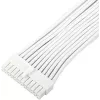 Barošanas avota pagarinātāja kabelis SILVERSTONE 24 kontaktu ATX SST-PP07E-MBW-V2 30 cm balts