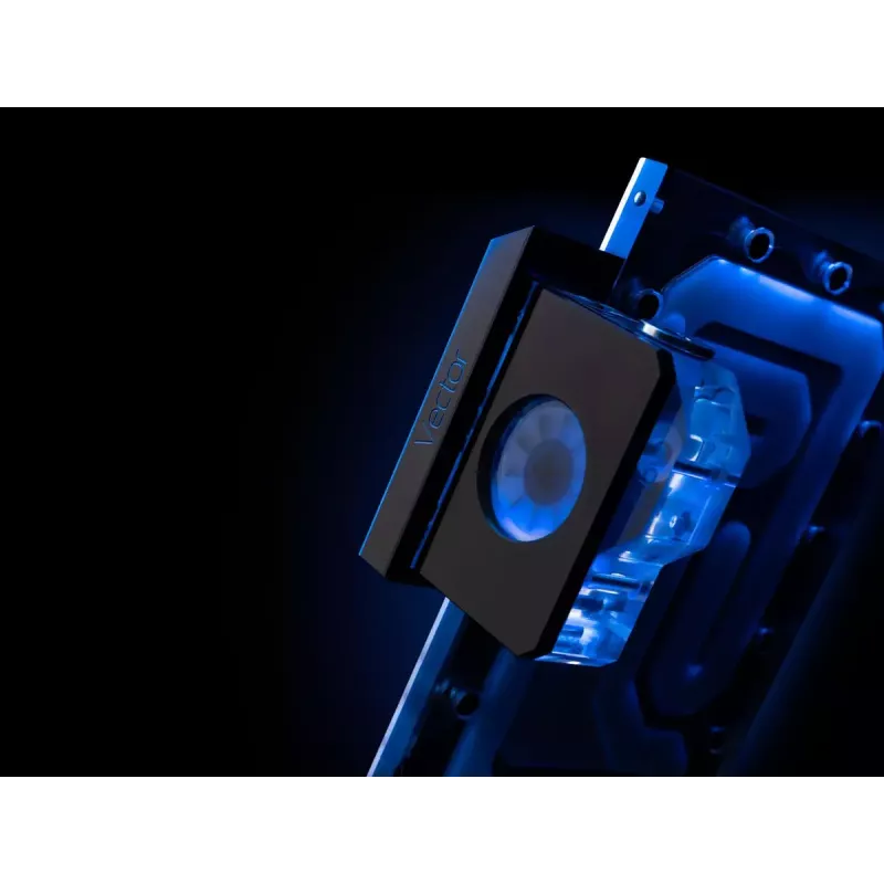 Stiprinājuma plāksne EK Water Blocks Alumīnija melna