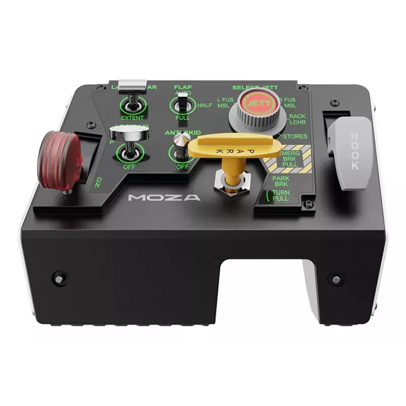Moza Racing MTLP Panel, Melna, Metāls, 196.5 mm, 134.7 mm, 149 mm, 680 g
