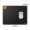 Glorious Gaming Glorious pele Pad 2 XL - Šūtas malas - Melns, Melns, Monohromatisks, Audums, Gumija, Neslīdoša pamatne, Spēļu pelītes paliktnis