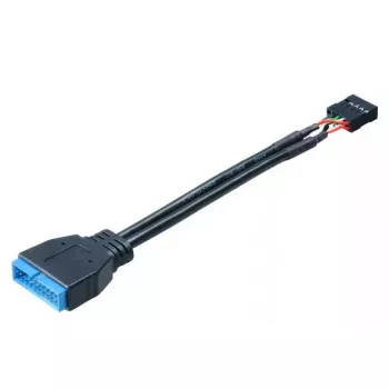 USB 3.0 uz USB 2.0 adaptera kabelis Akasa AK-CBUB19-10BK