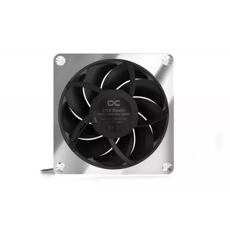 Ventilators Alphacool Apex Stealth Metall 12 cm 400-3000 RPM 30-49.9 dB