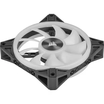 CORSAIR Icue Ql140 RGB 140 mm Pwm dubultā ventilatoru komplekts ar Lighting Node Core