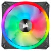 CORSAIR Icue Ql140 RGB 140 mm Pwm dubultā ventilatoru komplekts ar Lighting Node Core