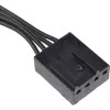 CORSAIR Icue Ql140 RGB 140 mm Pwm dubultā ventilatoru komplekts ar Lighting Node Core