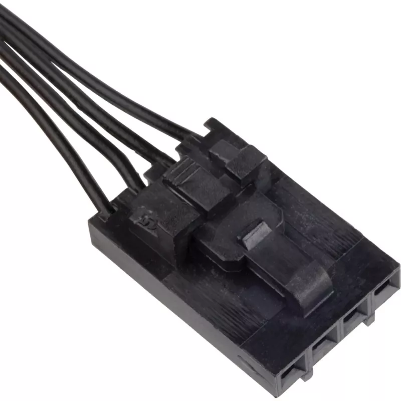 CORSAIR Icue Ql140 RGB 140 mm Pwm dubultā ventilatoru komplekts ar Lighting Node Core