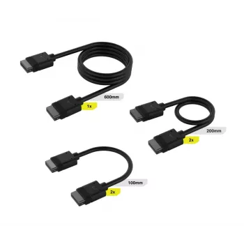 CORSAIR iCUE Link kabelis Kit ar taisniem savienotājiem