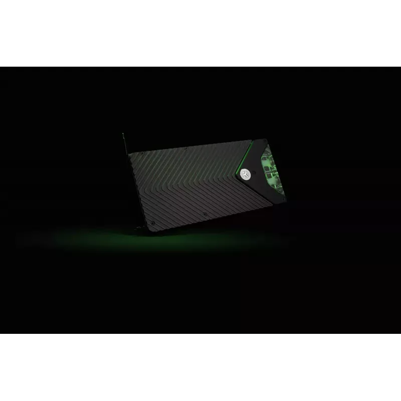EK Water Blocks aizmugurējā plāksne alumīnija melna