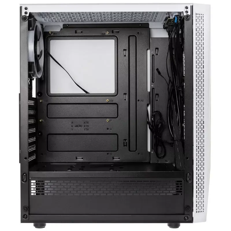 Computer Case Kolink VOID balta Midi Tower Melns, balta