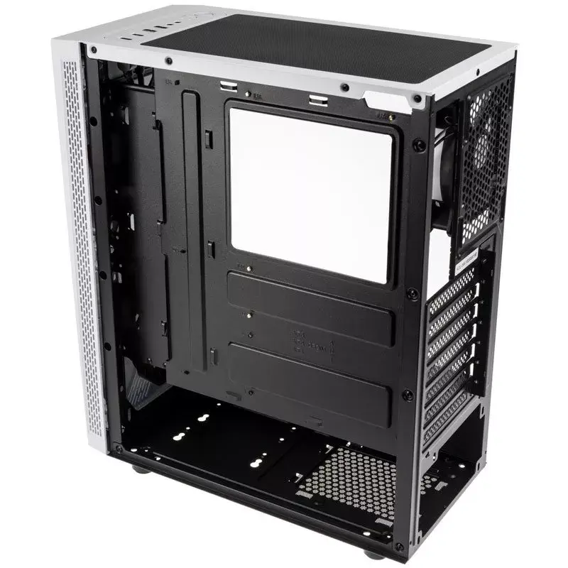 Computer Case Kolink VOID balta Midi Tower Melns, balta