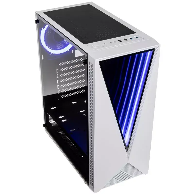 Computer Case Kolink VOID balta Midi Tower Melns, balta