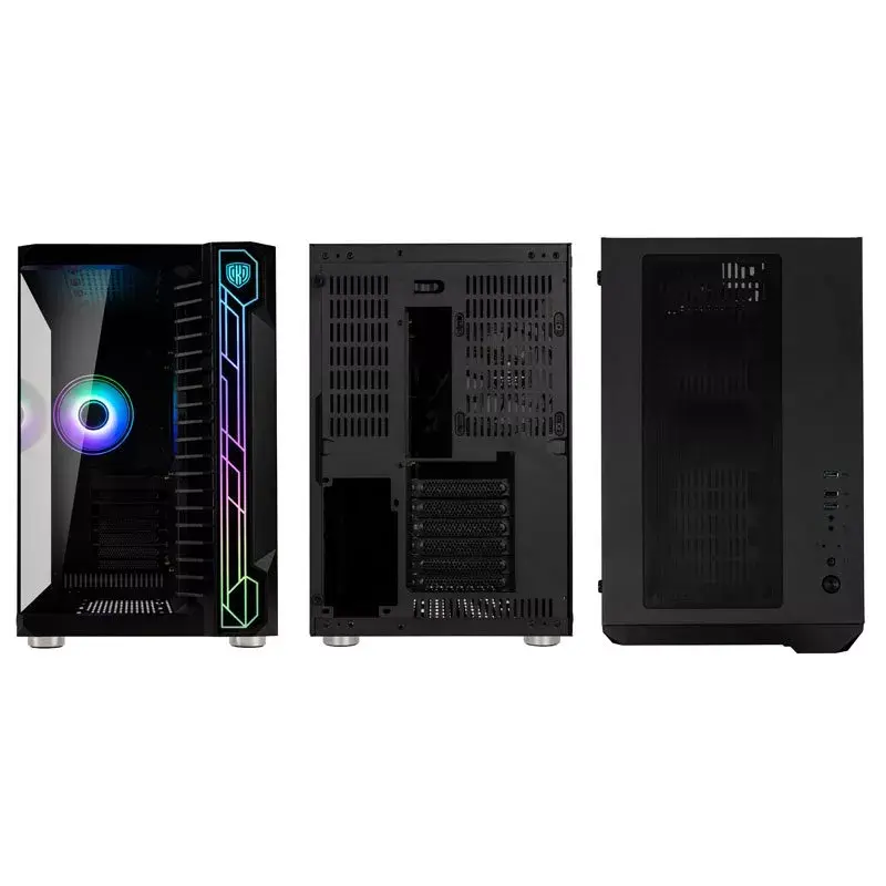 PC Case Kolink Unity Code X Midi Tower Melns