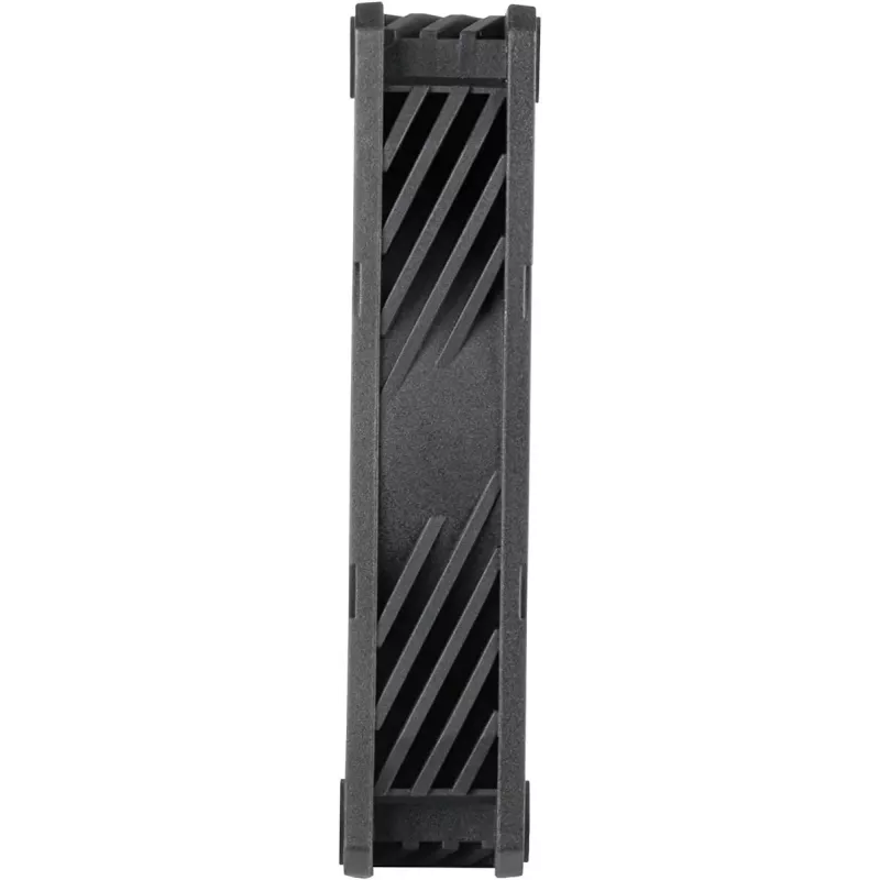 Korpusa ventilators SILVERSTONE SST-SF120B 120mm melns — 120 mm dzesēšanas ventilators PC korpusam