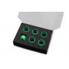 Kompresijas gredzens EK Water Blocks Quantum Torque Aluminium zaļa 6 gab.