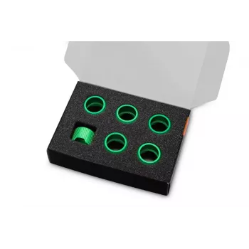 Kompresijas gredzens EK Water Blocks Quantum Torque Aluminium zaļa 6 gab.